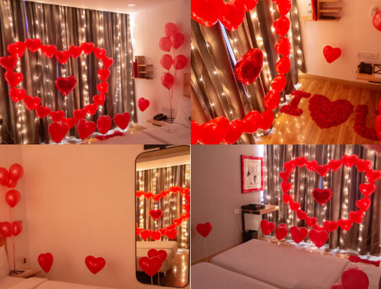 surprise anniversary decoration for husband