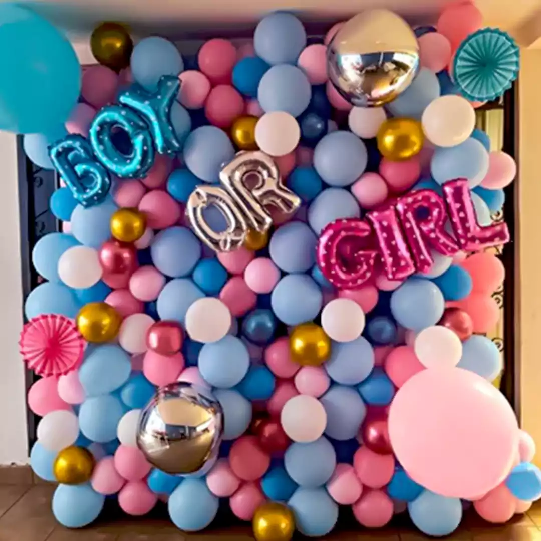 PinkPurple Pastel Themed Balloon Arrangement Balloon Decoration in