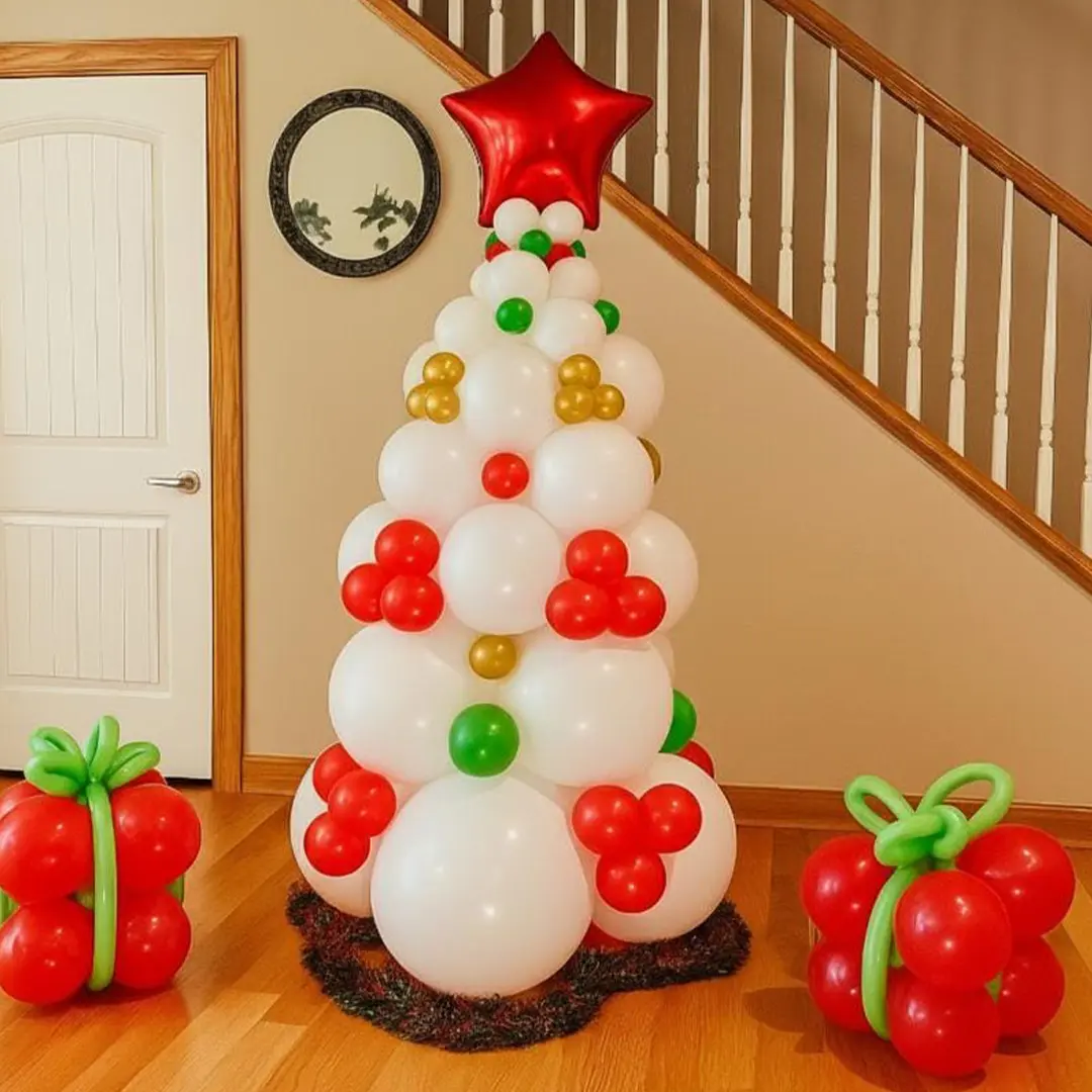 Christmas Balloon Bouquet