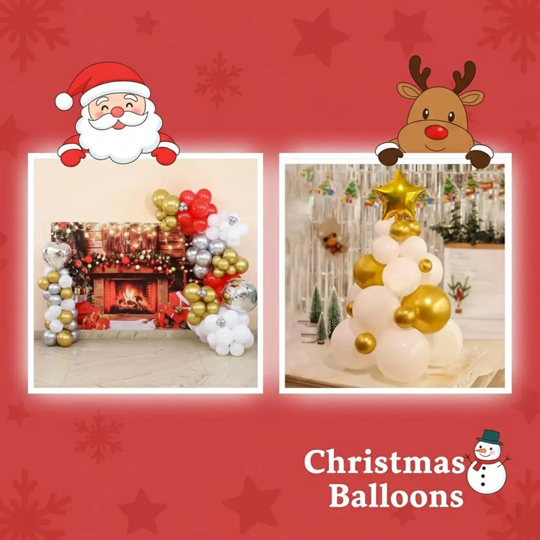 Golden Glow Christmas Decor